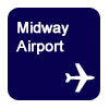 Midway airport map